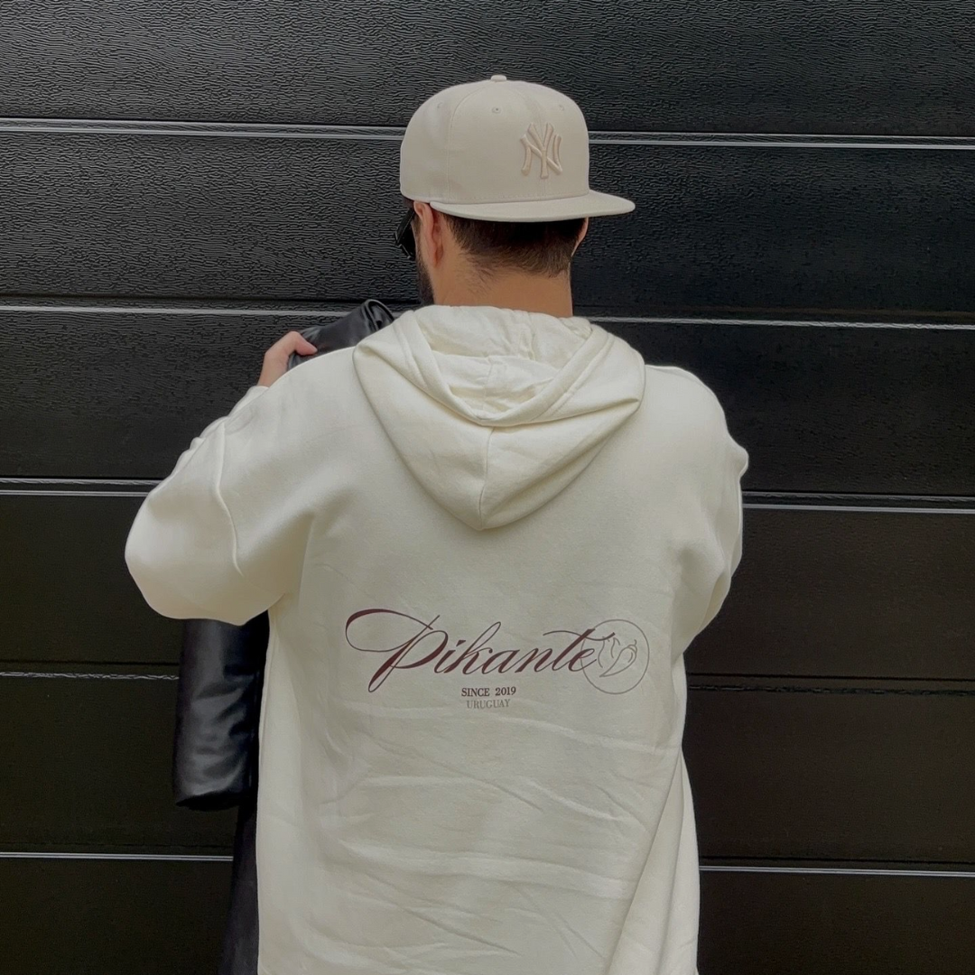 Canguro oversize Pikante - Blanco