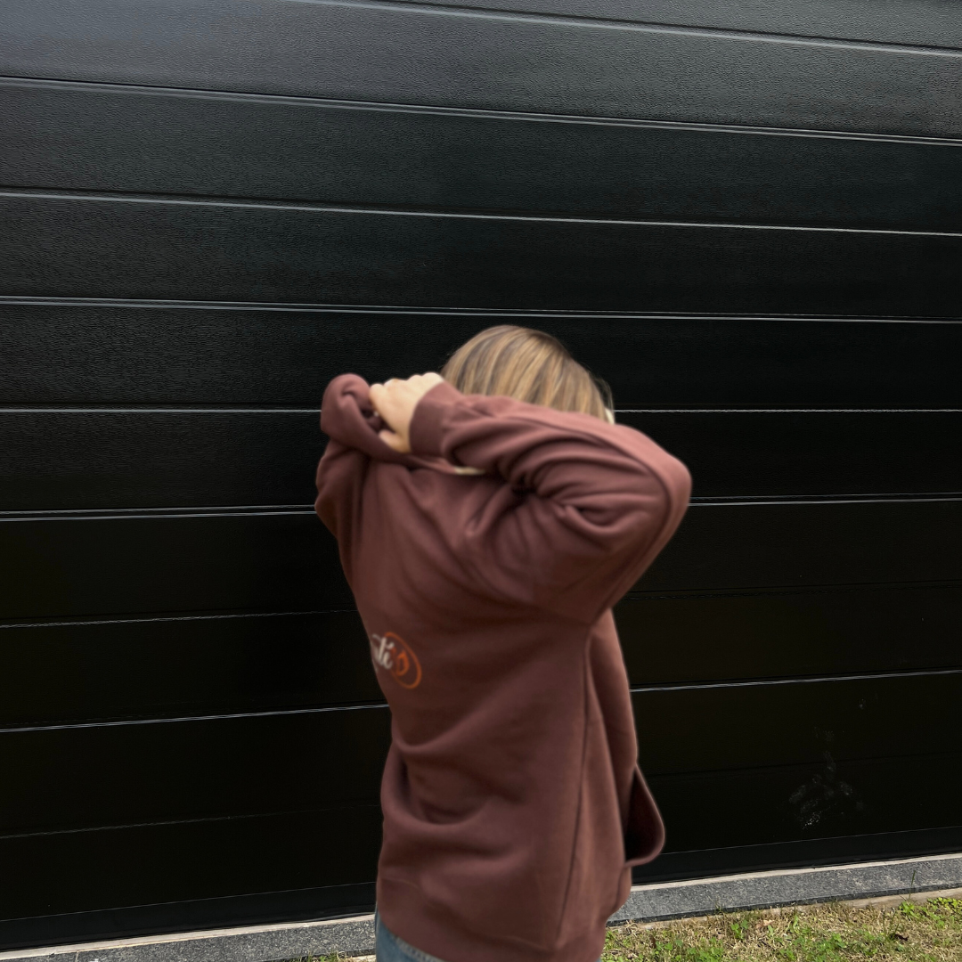 Canguro oversize Pikante - Marrón