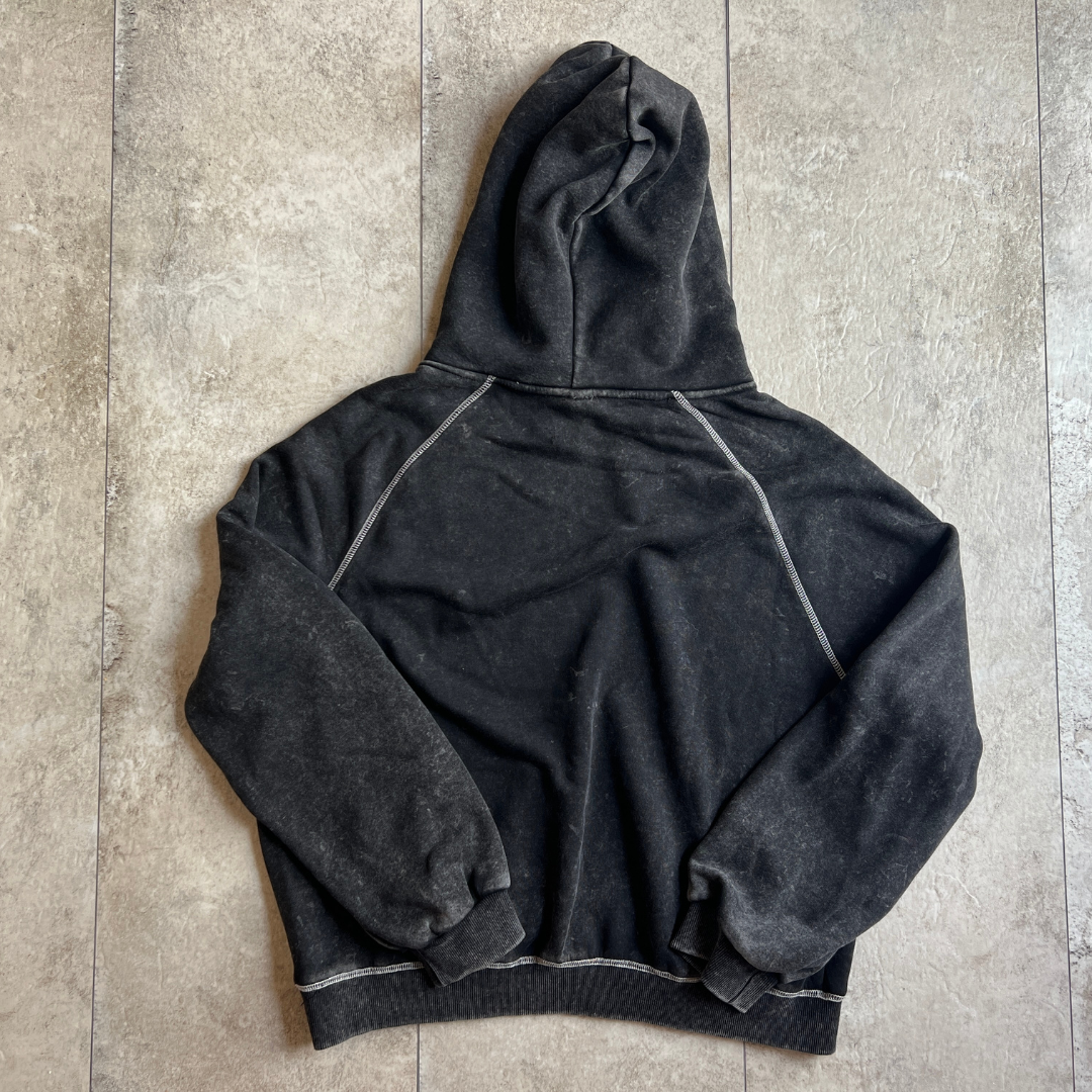 Canguro Boxy Fit - Negro