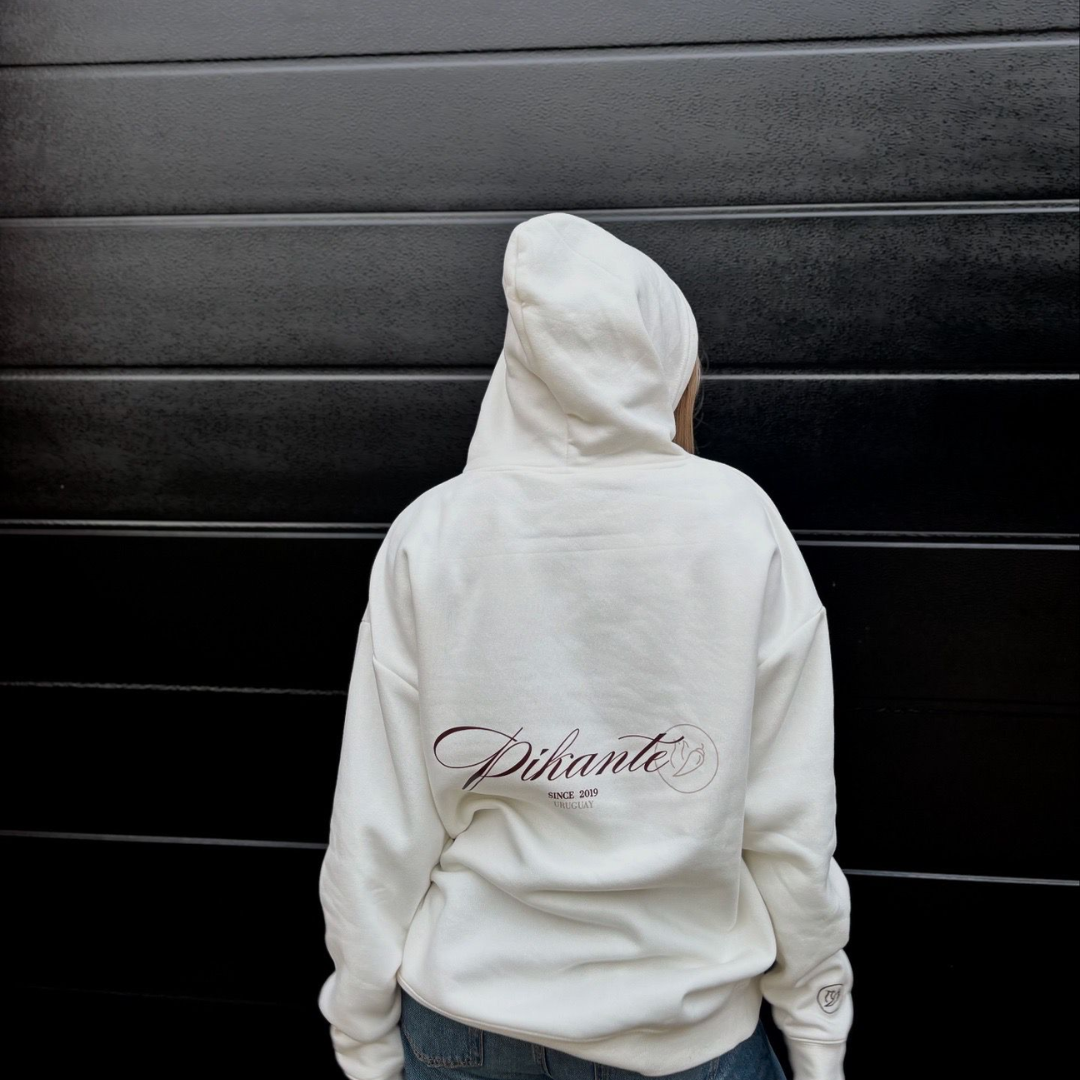 Canguro oversize  Pikante - Blanco