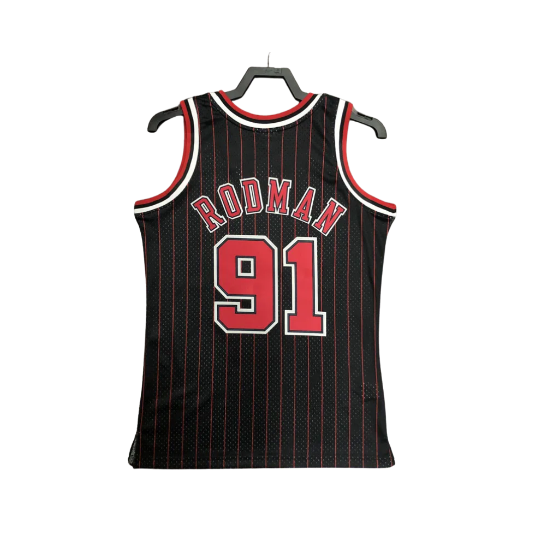 1996 BULLS RODMAN #91 Black Retro