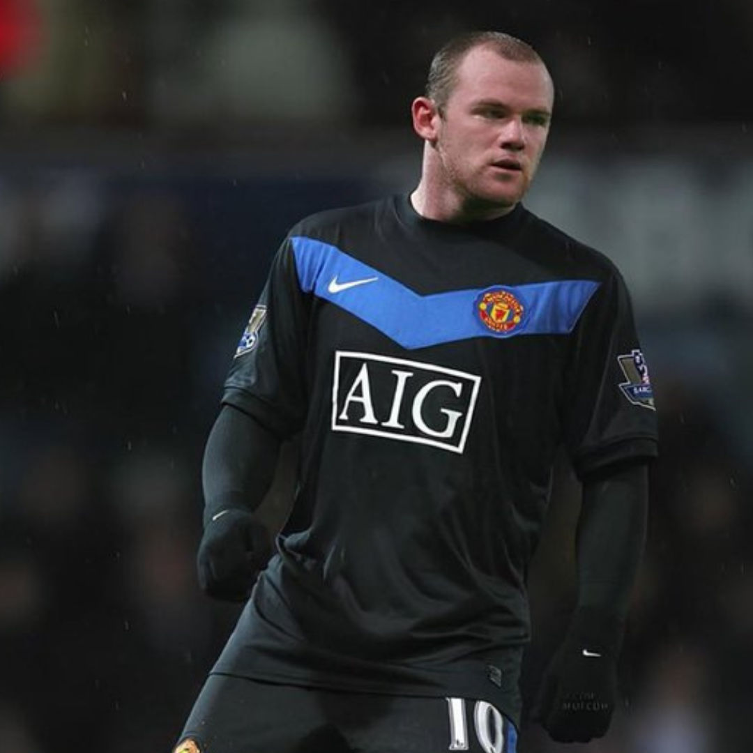 Manchester U. 09-2010 alternativa (10 Rooney )- manga larga