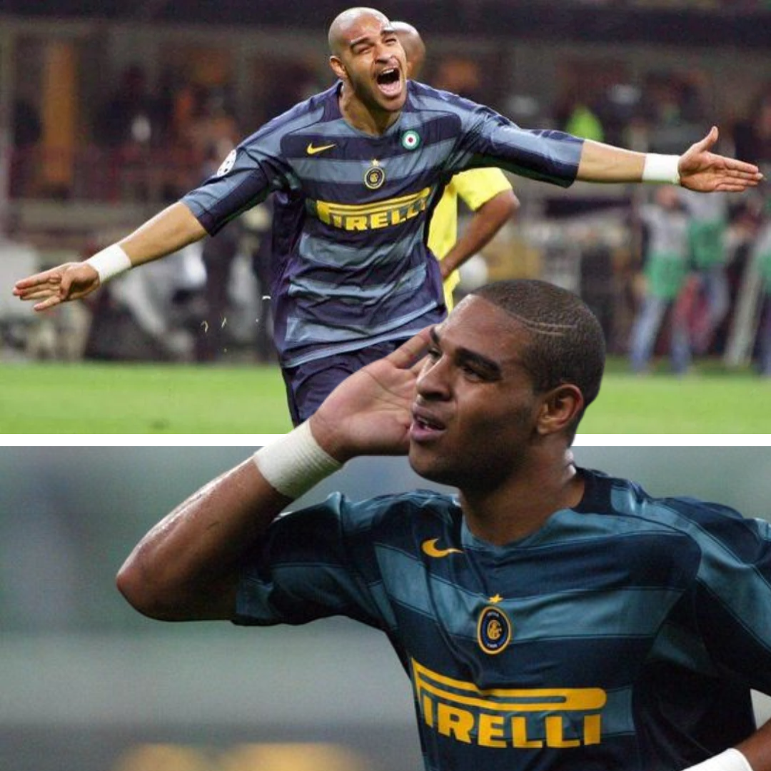 Camiseta Inter 2005-2006 (Adriano 10)