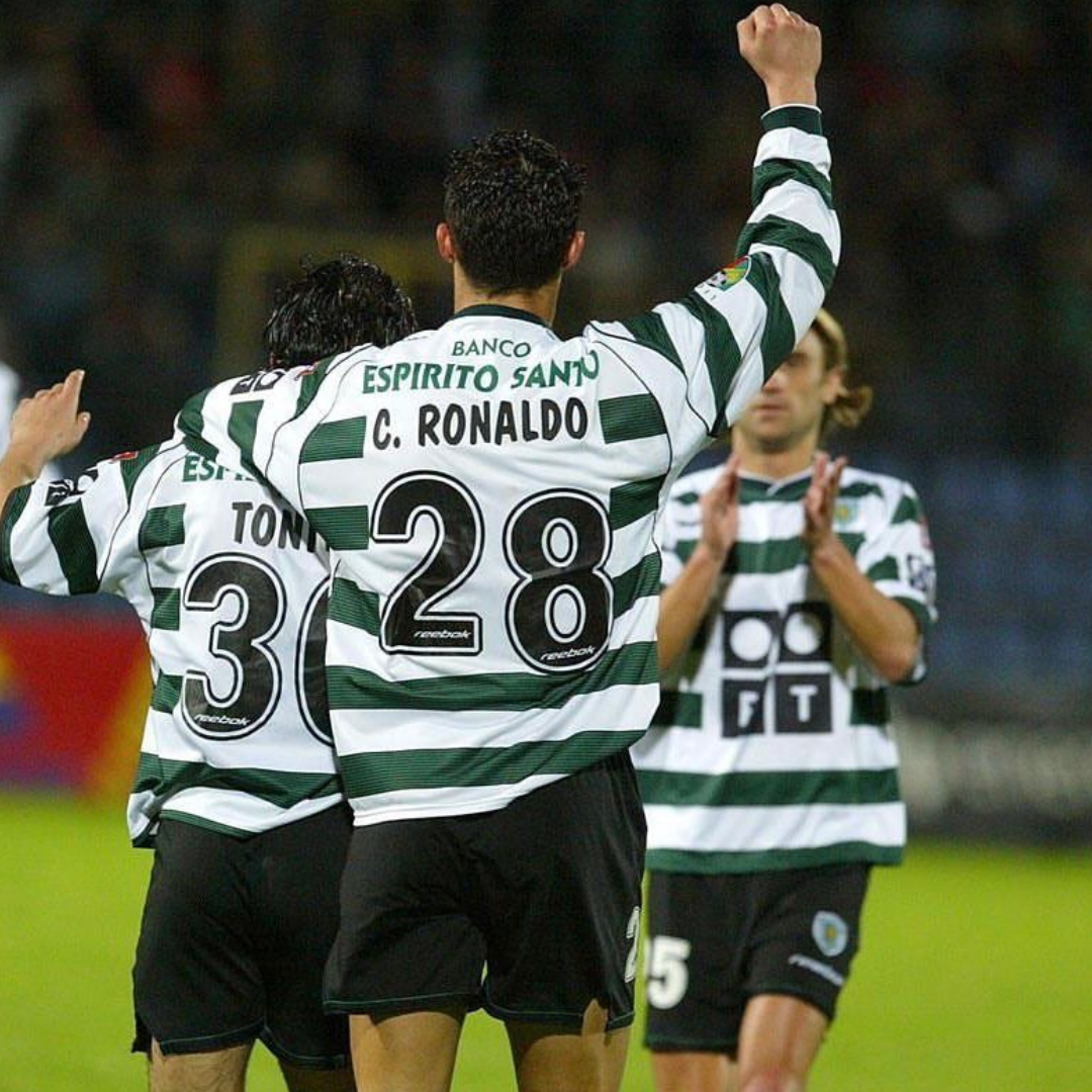 Sporting Lisboa 2001 -2002 (28) Cristiano Ronaldo