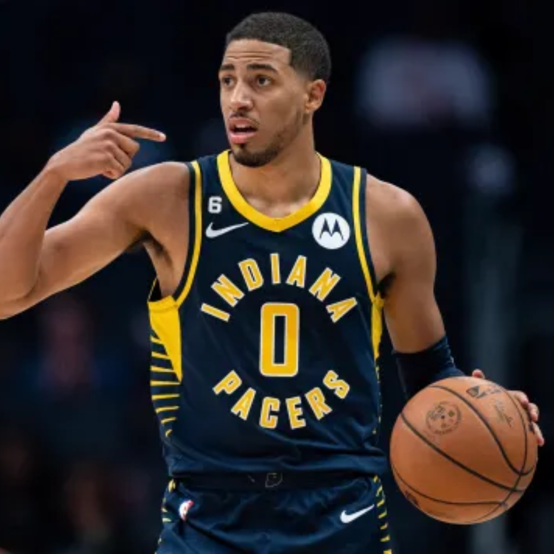 22/23 Indiana Pacers HALIBURTON #0 Black Away