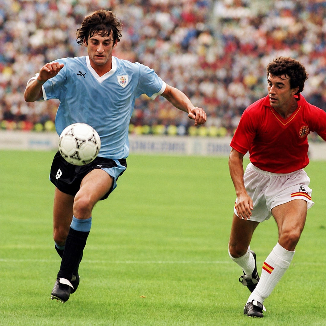 Camiseta Uruguay Retro 1990