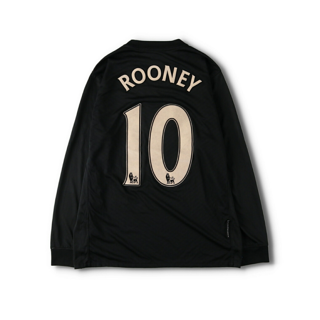 Manchester U. 09-2010 alternativa (10 Rooney )- manga larga