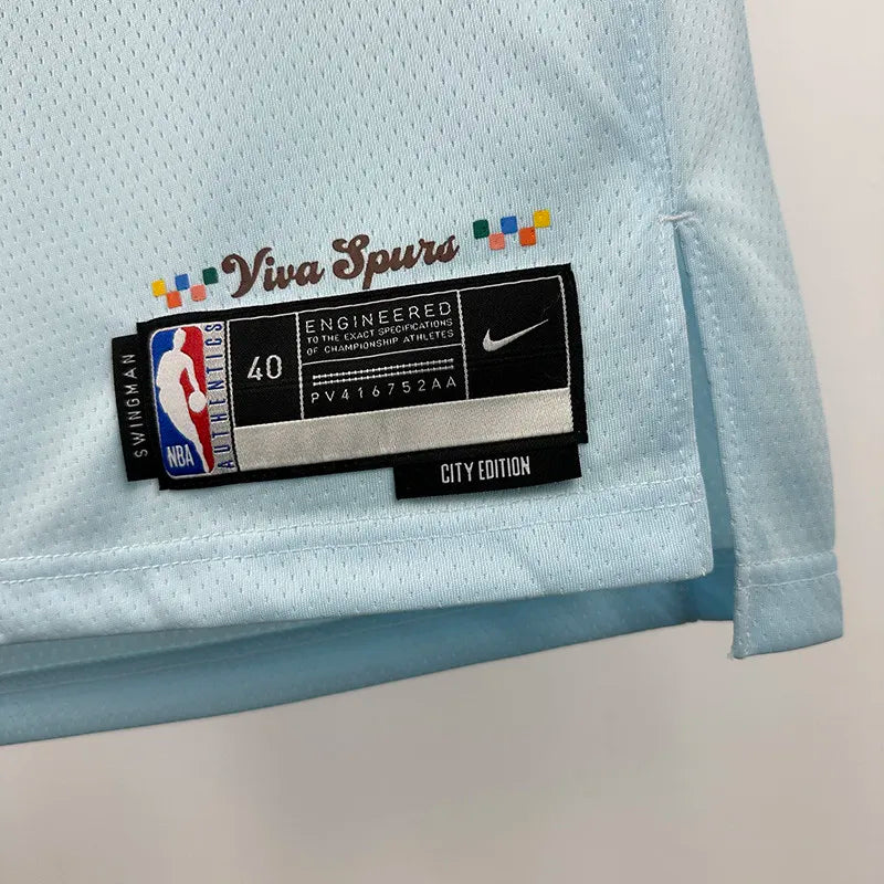 24/25 Spurs WEMBANYAMA City Edition NBA Jersey