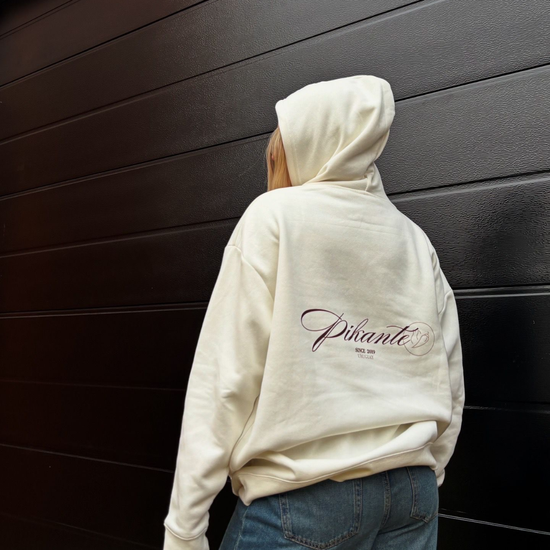 Canguro oversize  Pikante - Blanco