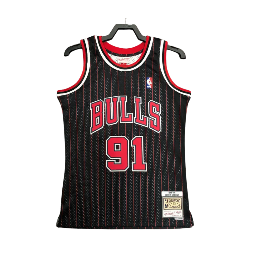 1996 BULLS RODMAN #91 Black Retro