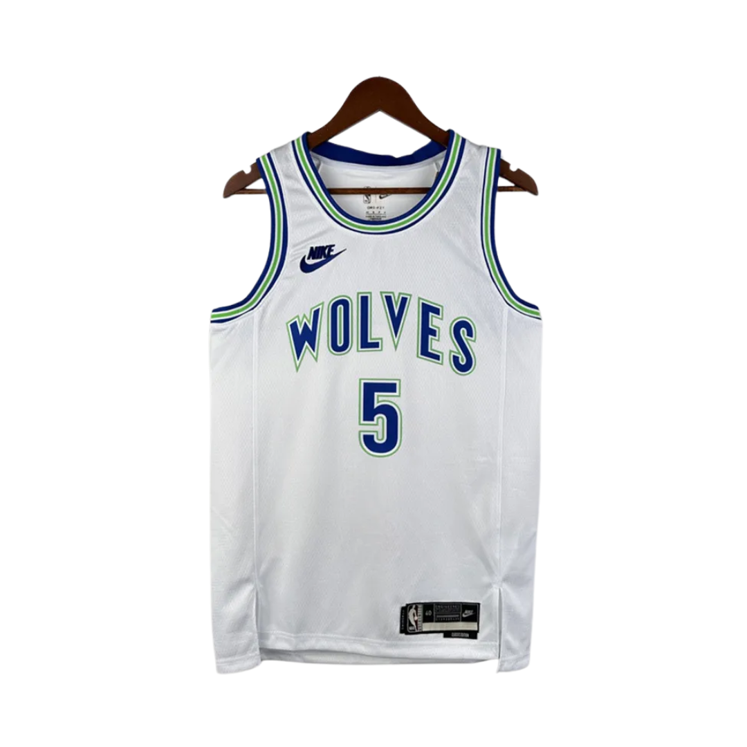 23/24 TIMBERWOLVES ERDWARDS #5 White